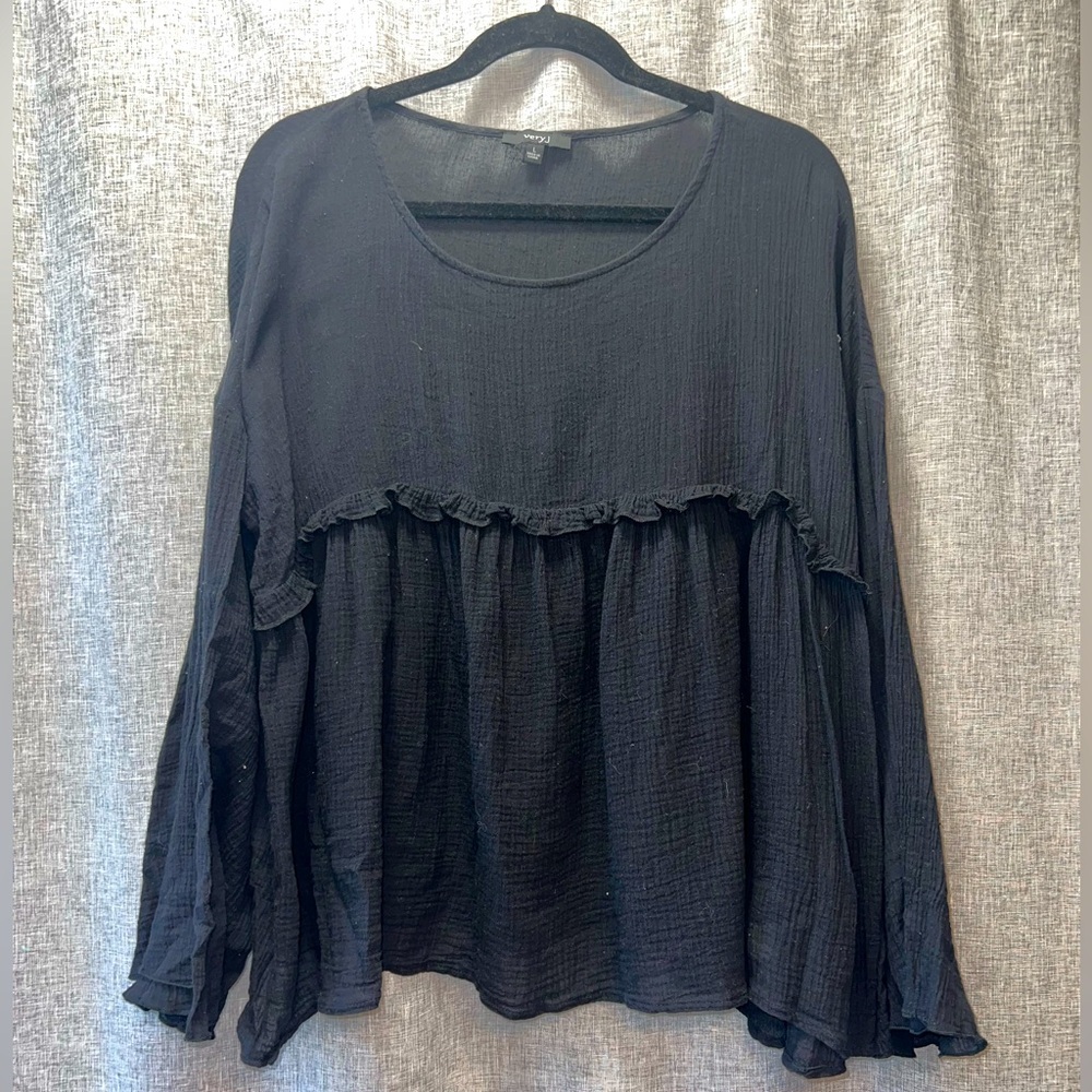 Very J Women's top Size Large